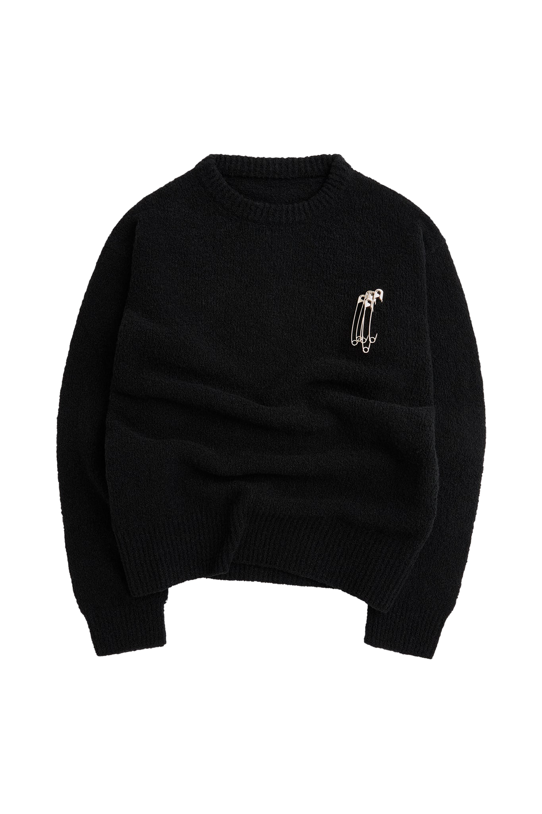 Black Boucle Zoey Knit – RÉLYK STONE