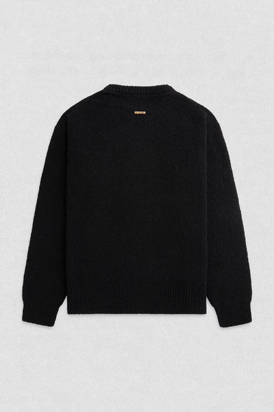 Black Boucle Zoey Knit