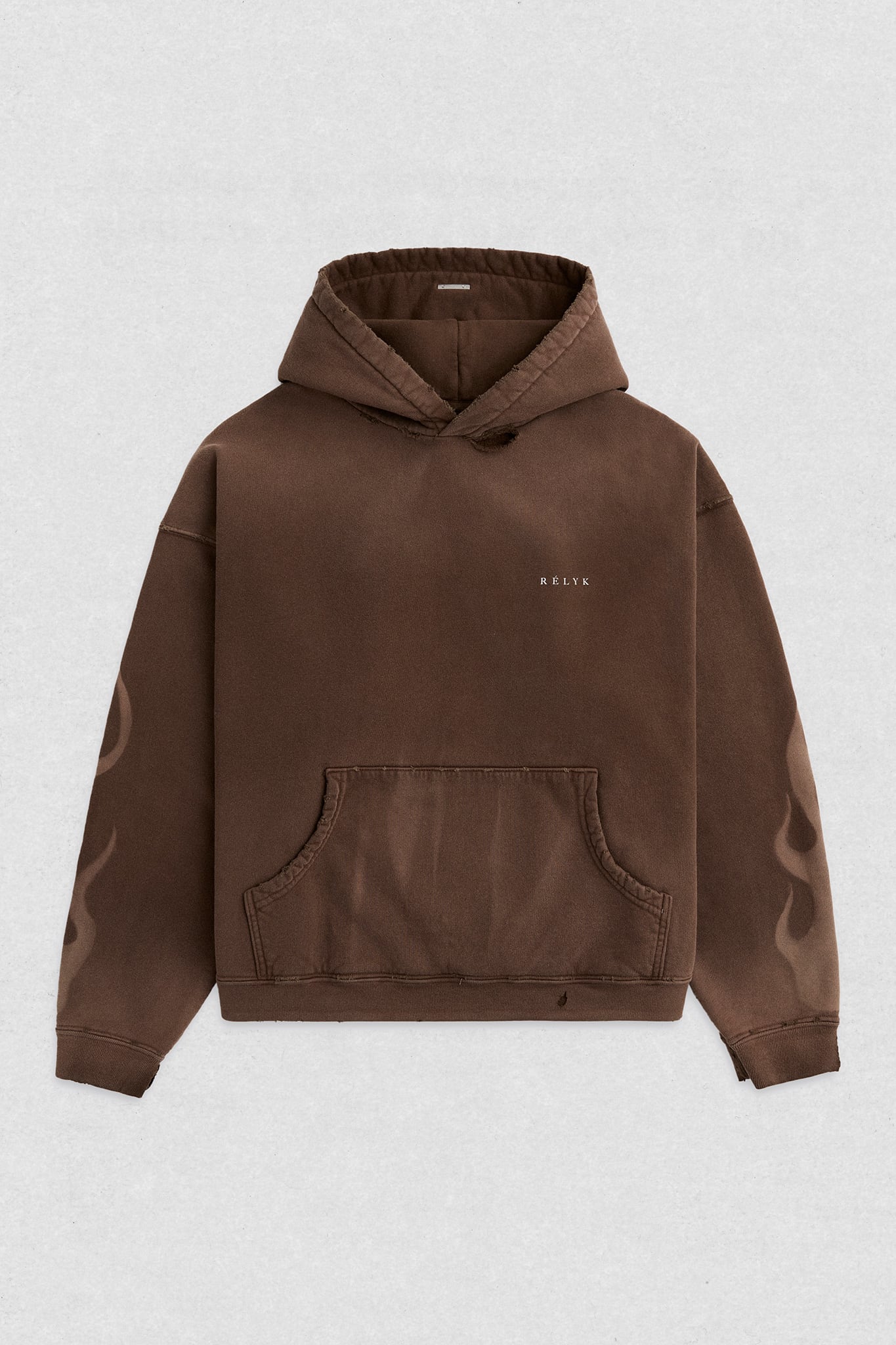 Flame Brown Tommy Hoodie