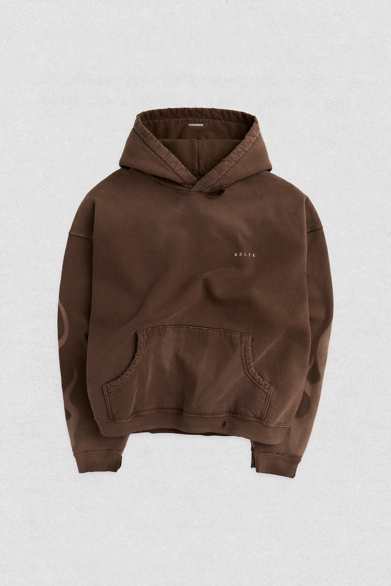 Flame Brown Tommy Hoodie