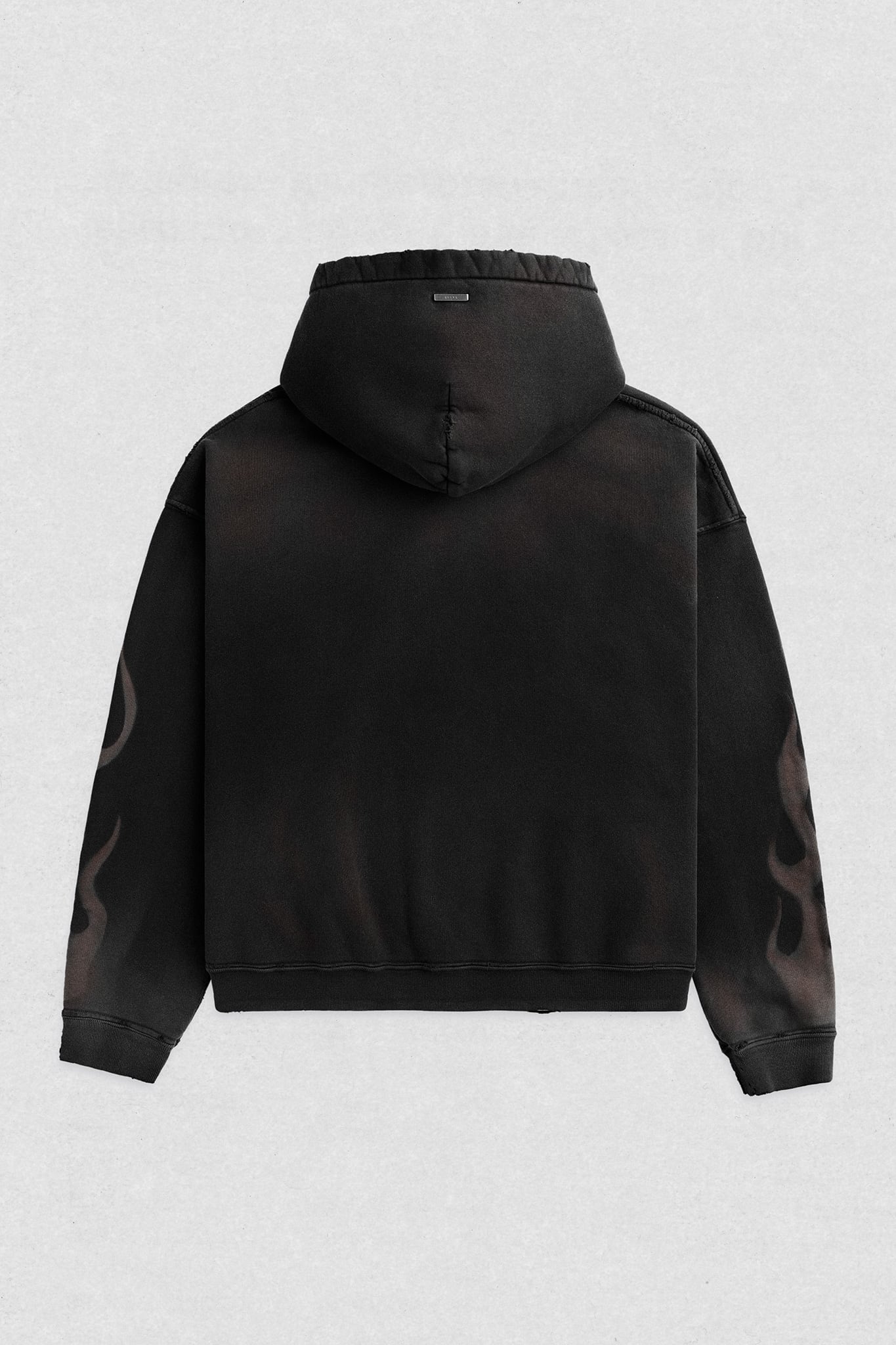 Flame Black Tommy Hoodie