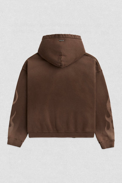 Flame Brown Tommy Hoodie