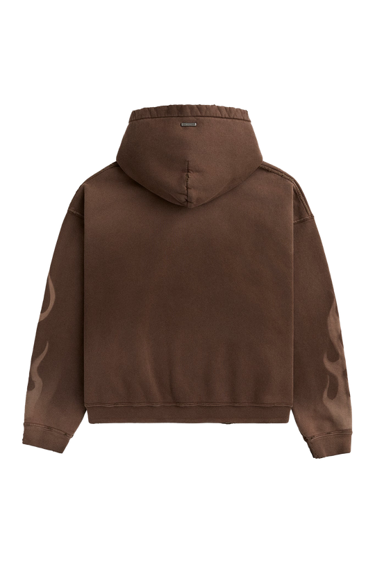 ジャケット・アウター rielle riche knit hoodie brown rielle riche knit hoodie brown RIELLE RICHE リエルリシェ Bonding