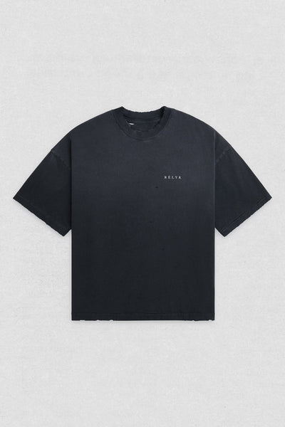 Black Lee Crop Tee