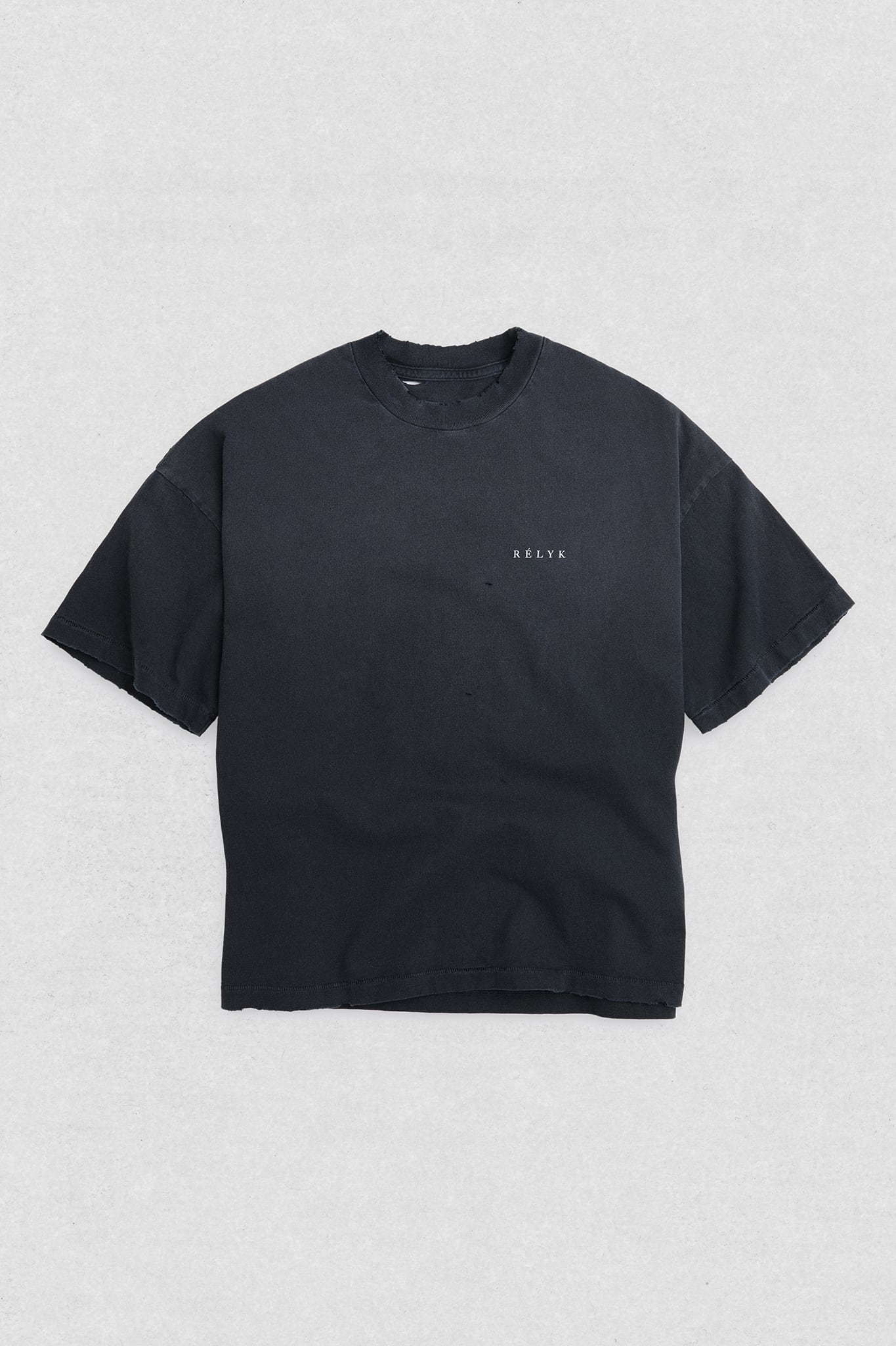 Black Lee Crop Tee