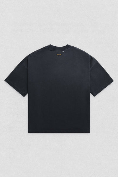 Black Lee Crop Tee
