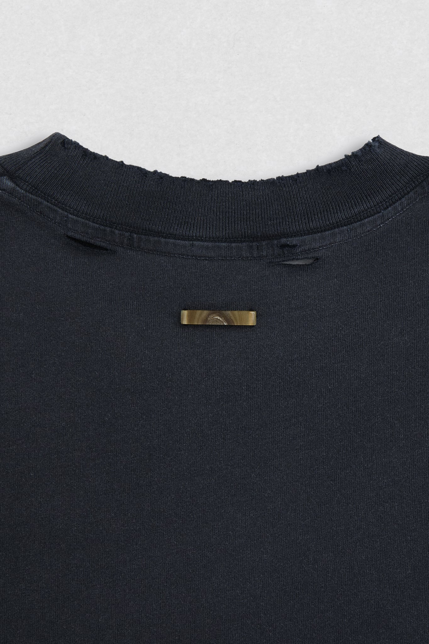 Black Lee Crop Tee