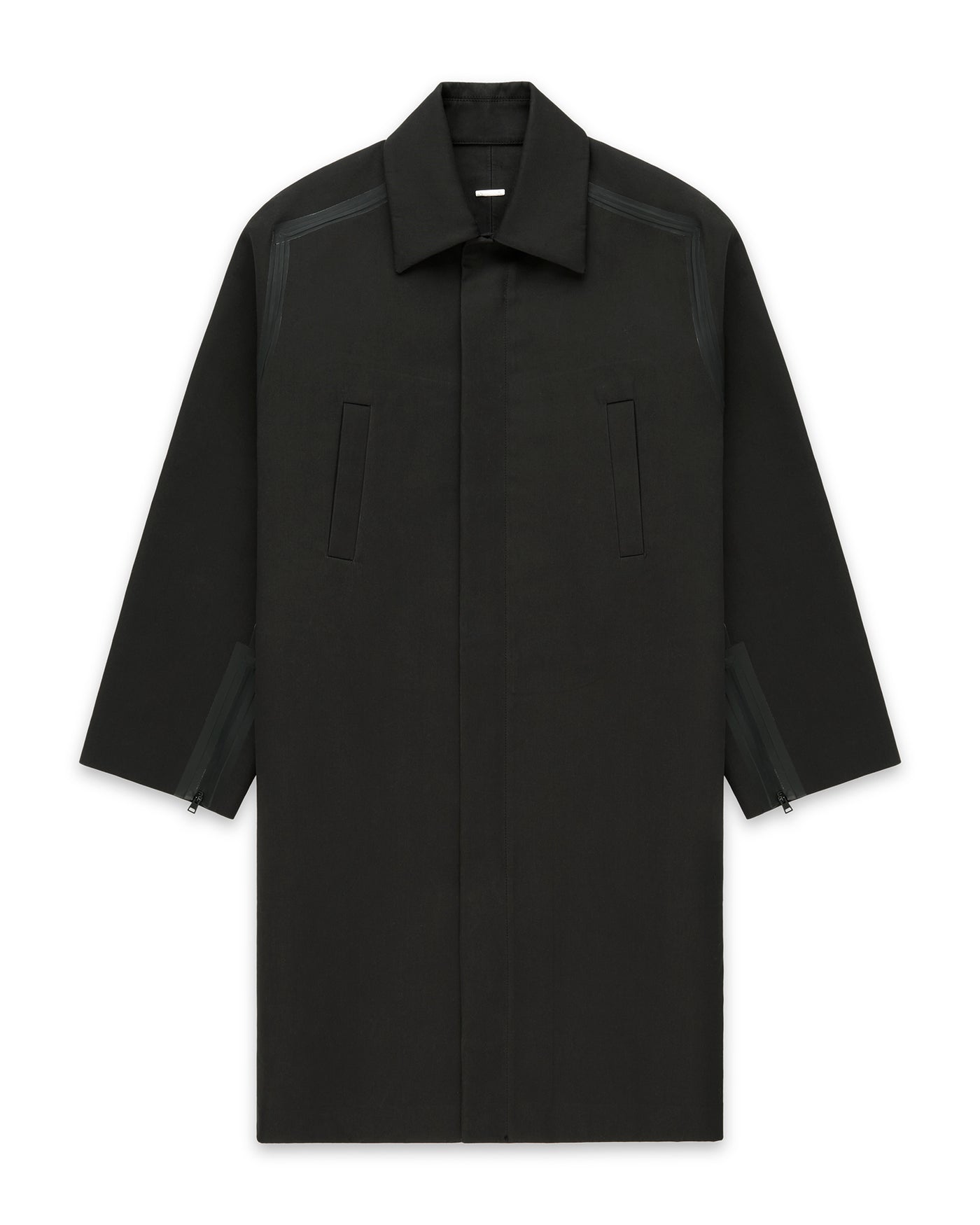 John John Black Rain Coat