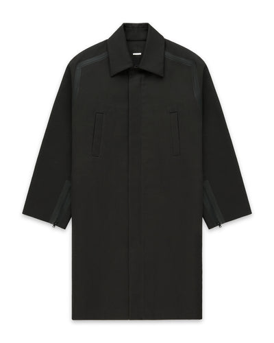 John John Black Rain Coat