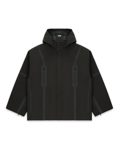 Black Dakota Rain Coat