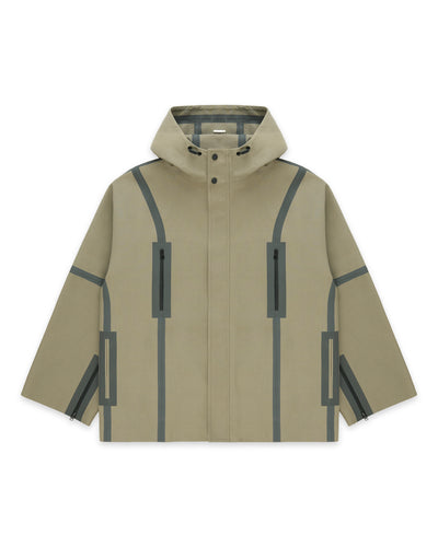 Dakota Oat Rain Coat