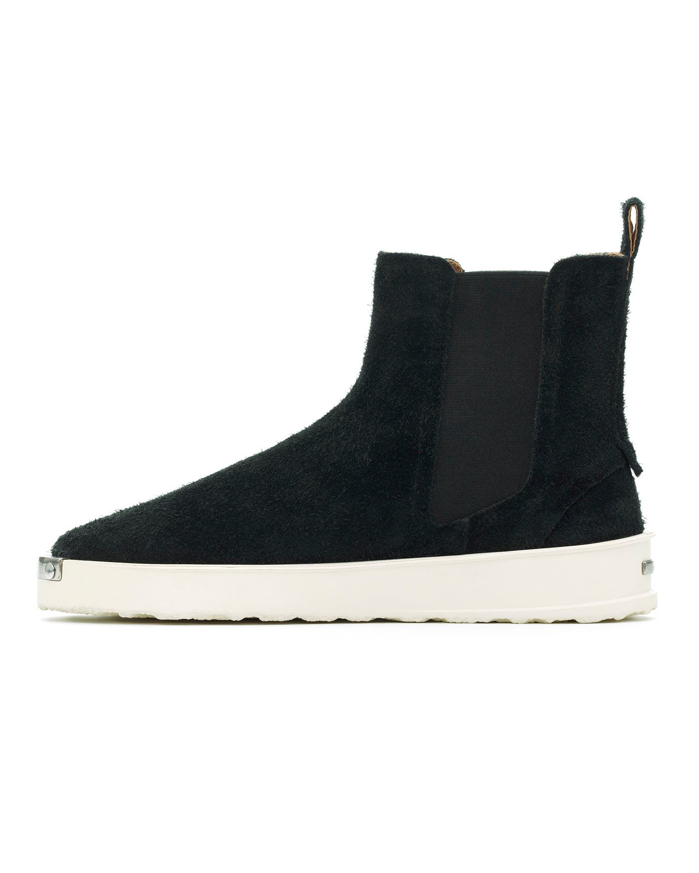 Chelsea Mullet Black Suede