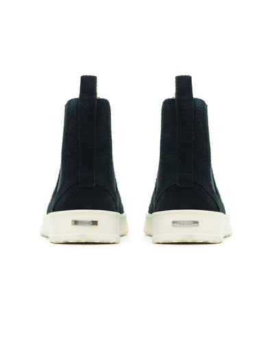 Chelsea Mullet Black Suede