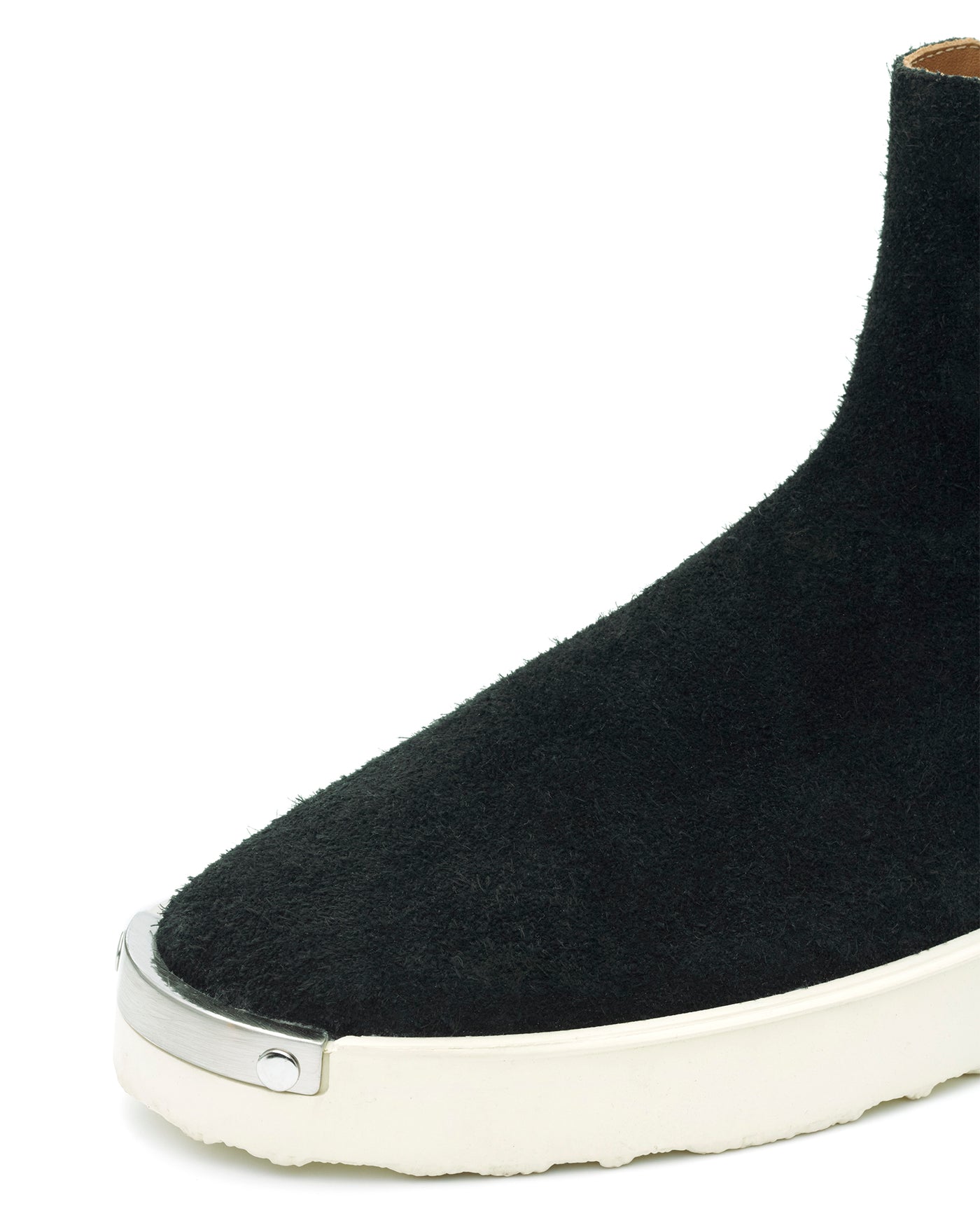 Chelsea Mullet Black Suede