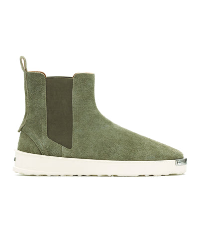 Chelsea Mullet Olive Suede