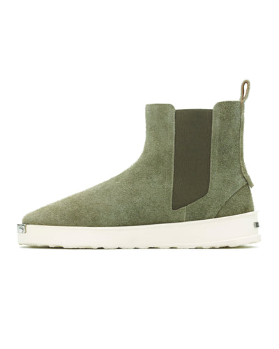 Chelsea Mullet Olive Suede
