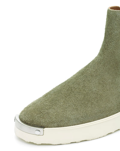 Chelsea Mullet Olive Suede