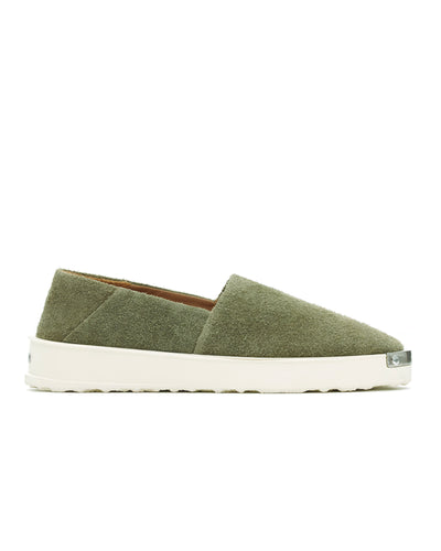 Mullet Shifter Low Olive Suede