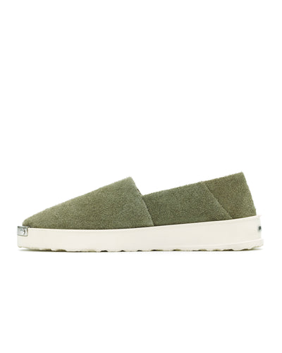 Mullet Shifter Low Olive Suede