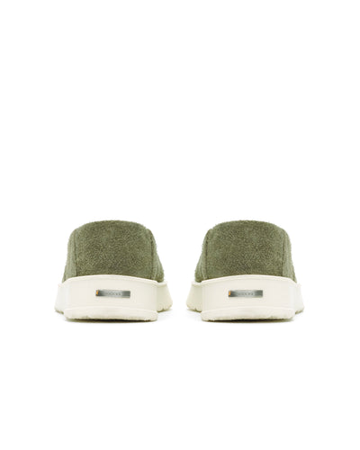 Mullet Shifter Low Olive Suede