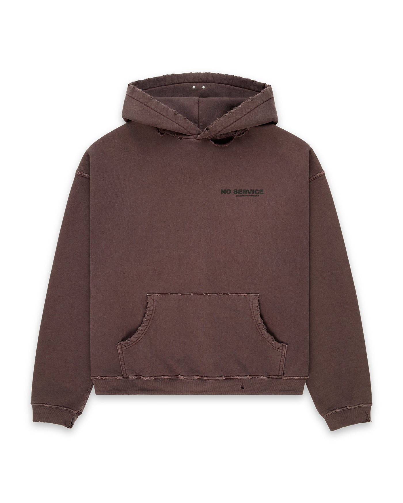 No Service Tommy Hoodie Wine