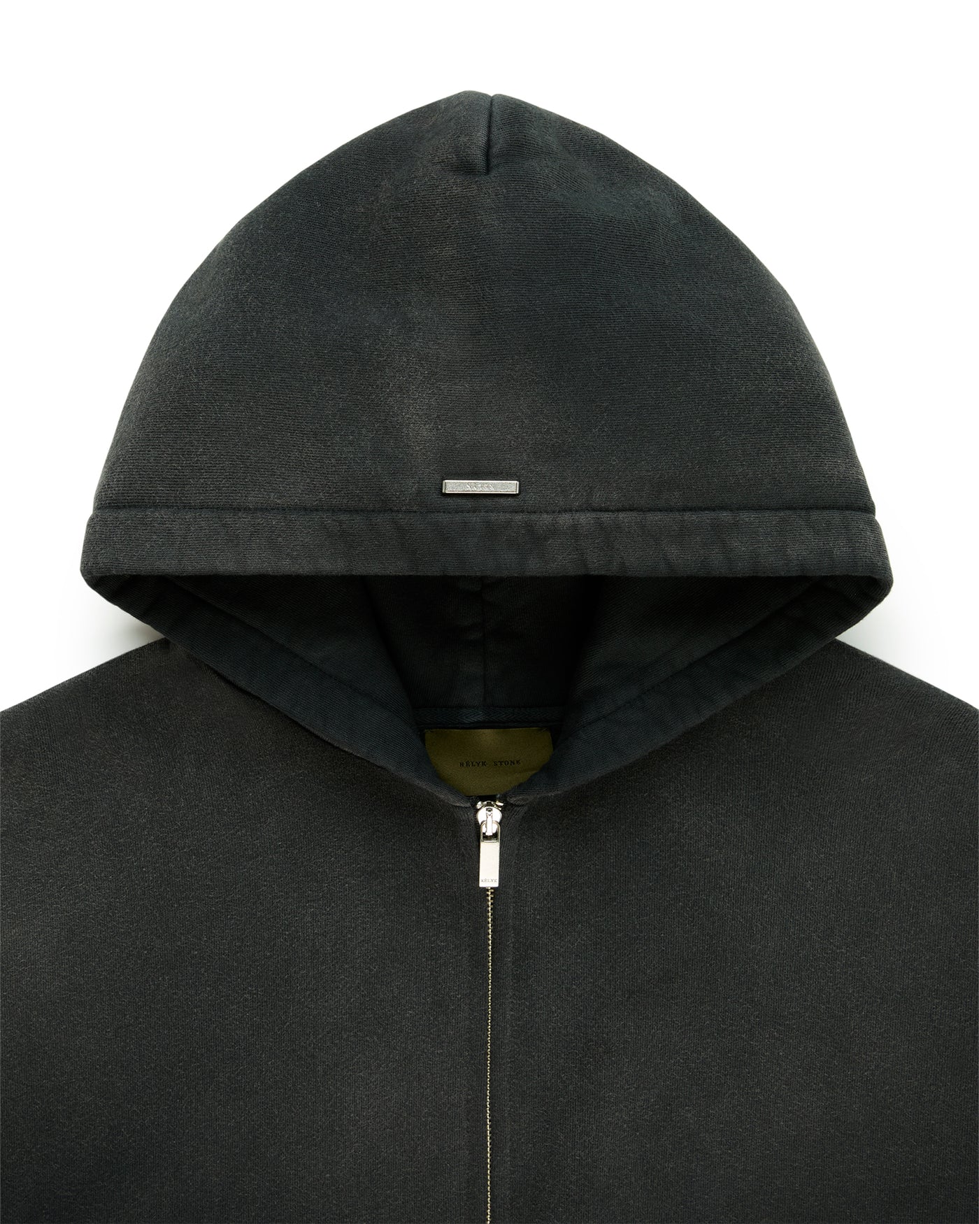 Tommy Checkered Zip Black