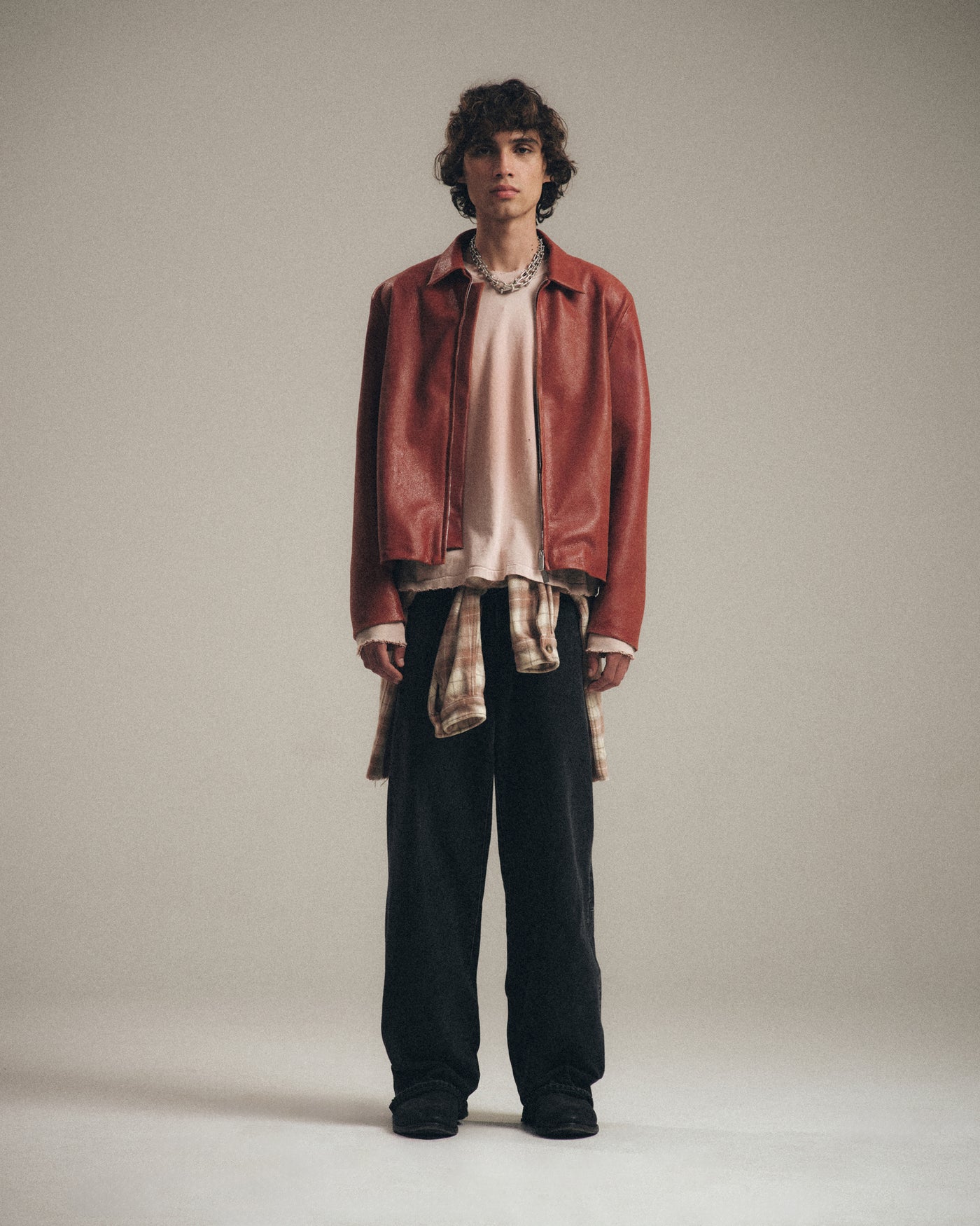 Leather Johny Jacket